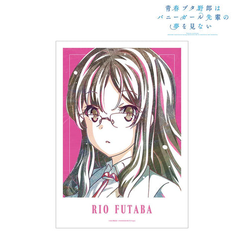 『青春ブタ野郎はバニーガール先輩の夢を見ない』双葉理央 Ani-Art 第3弾 A3マット加工ポスター【202509再販】